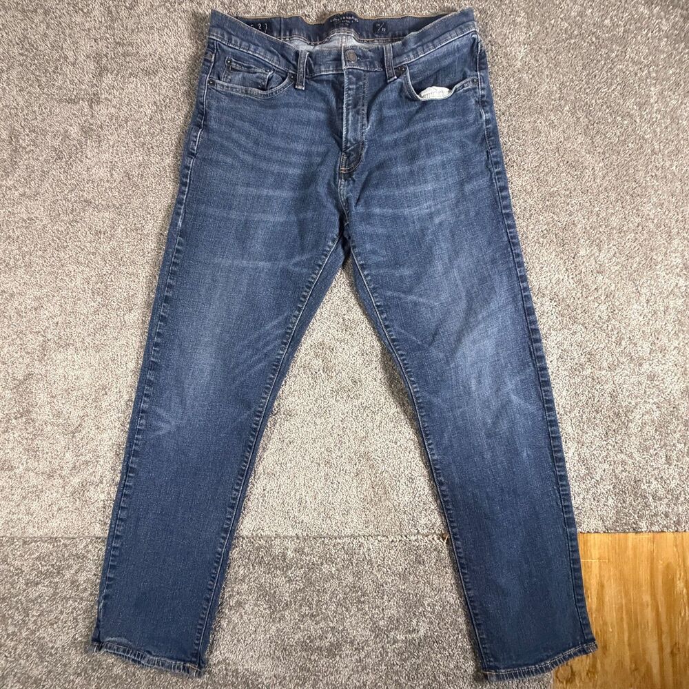 Lucky Brand Denim 221 Jeans Men's Size 34x32 Straight Leg Medium Wash Pants